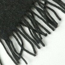 相場価格￥ 95,700- 極美品 イタリア製 ジョルジオ・アルマーニ EMPORIO ARMANI 高級カシミヤ100％ マフラー ストール スカーフ_画像3