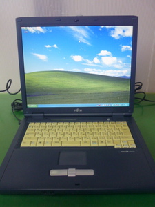 送料無料／動作品だけどジャンクで　■ FUJITSU 富士通 ノートPC FMV-E8110/Pentium M/1GB（管5112604）