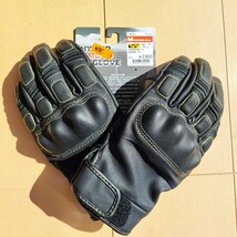 ワークマン HYBRID MOTO GLOVE 春秋冬用 革_画像1