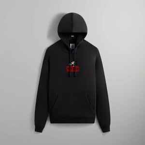 【Mサイズ】新品 Disney Kith for Mickey & Friends Cyber Monday Classic Logo Hoodie BOXLOGO フーディー ミッキー 黒BLACK crewneck