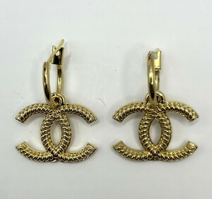 ■１円～■　CHANEL シャネル　ココマーク　フープピアス