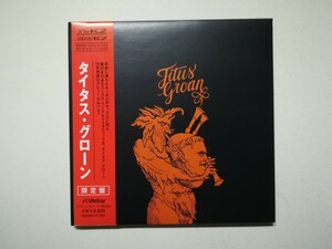 美品【帯付紙ジャケCD】Titus Groan - s.t. 1970年 (1999年日本盤) UKプログレ/ジャズロック タイタス・グローン