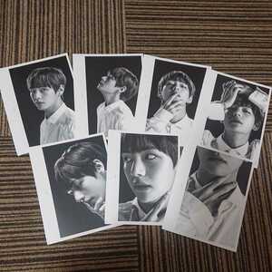 BTS bulletproof boy . photo card wings face photo book tehyonteteV