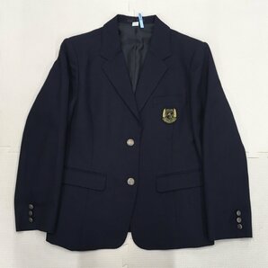 A316/S581(中古/箱)栃木県 國學院大學栃木高校 女子制服7点 /LL/W66/ブレザー/セーター/ベスト/ブラウス/スカート/鞄/M.YURIKO/卒業生品の画像2