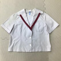 O299/(中古) 兵庫県 太子東中学校 セーラー服 上下セット /指定品/M程度/W72/セーラー/夏スカート/夏服/中学校/高校/女子学生/制服/学生服_画像2