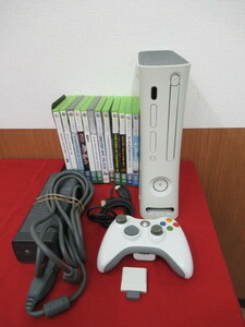 H【9666】★Xbox360 本体 ソフト おまとめ★エックスボックス ソフト12本 ゲーム ジャンク品