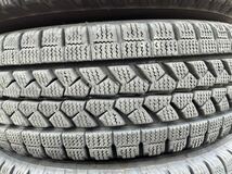 ☆2022年製　超バリ山　ブリヂストン　スタッドレス　ブリザックW979 205/70R16 111/109LT 6本セット 39_画像3