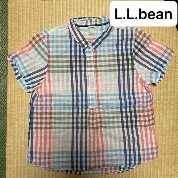 【USED】L.L.Bean 半袖シャツ Sサイズ