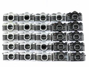 1 25点まとめ Canon キヤノン AE-1 AE-1P A-1 他 MF一眼レフカメラ まとめ まとめて 大量セット