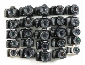 19 25点 Nikon OLYMPUS FUJIFILM PENTAX Finepix COOLPIX コンパクトデジタルカメラ まとめ まとめて 大量セット