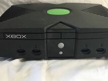 XBOX マイクロソフト　Microsoft Xbox Video Game System 通電確認　トレイ開閉確認　本体のみ_画像3