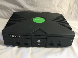 XBOX マイクロソフト　Microsoft Xbox Video Game System 通電確認　トレイ開閉確認　本体のみ