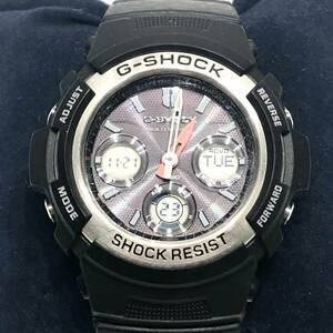 カシオ CASIO Gショック G-SHOCK アナデジ AWG-M100-1AJF ソーラー電波