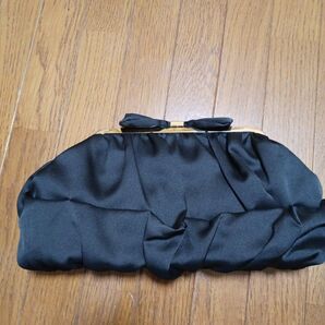 Green Label Relaxing クラッチバッグ リボン