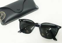 Ray-Ban レイバン RB4258F 601/71 ウェリントンサングラス 52□20 150 ブラックフレーム/スモークレンズ メガネ 眼鏡_画像1