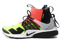 US9-10/27-28cm◆ACRONYM × Nike Air Presto Mid ホットラバ アクロニウム ナイキ エアプレスト ミッド スニーカー 靴 844672-100_画像1