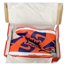 未使用 2022 ナイキ ダンク ハイ レトロ NIKE DUNK HI RETRO DD1399-800 オレンジ ディープロイヤルブルー USA9.5 27.5 [t-0123]_画像1