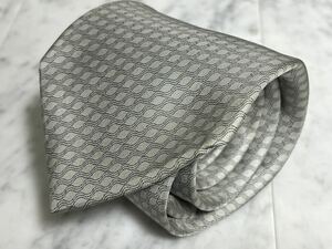 699円～ Dior HOMME ディオール・オム ネクタイ グレー系 総柄 CD