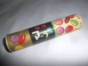 昭和レトロ・明治マーブルチョコレートのパッケージ/30円時代