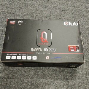 A11038 Club 3D Radeon HD 7970 royalQueen CGAX-7977F2 グラフィックボード AMD RADEON GDDR5 3072MB PCI-Express3.0