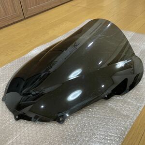 ZZR1100D用 ゼログラビティ KAWASAKI スクリーン ダブルバブルスモーク