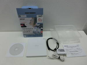 mye/457094/1122/バッファロー BUFFALO　スマートフォン用CDレコーダー/DVDプレーヤー　RR-PW1-WH/N