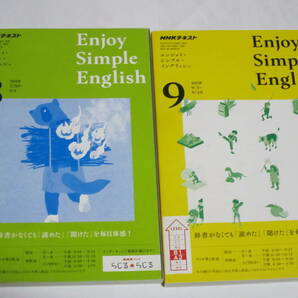 NHKテキスト エンジョイ・シンプル・イングリッシュ 2018年４～９月 ６冊セットの画像4