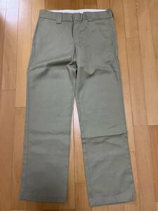 ディッキーズ 873 Dickies SlimStraight 送料無料　1円スタート　売切　ベージュ　チノパン　31 スリムストレート