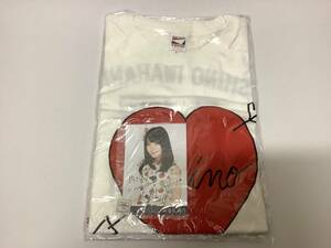 HKT48 岩花詩乃 2015 生誕記念 Tシャツ 生写真付き　誕生日 バースデー AKB48 ブロマイド