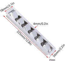 6スロット ベントグリルルーバー 空気換気 ステンレス製　マリンボート　プレジャーボート　_画像2