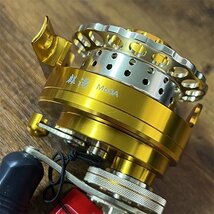 新品 １円～右巻き RYOBI リョービ メタロイヤル イカダ チヌM60A Metaroyal IKADA 筏 いかだ 落し込み リール フィッシング 釣り チヌ_画像7