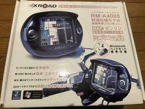 ☆バイク用ポータブルナビゲーション　XROAD　RM-A4000 防滴仕様モデル☆