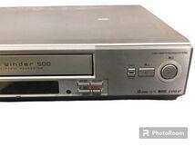VHSビデオデッキ ビデオテープレコーダー 三菱　MITSUBISHI HV-S550_画像2