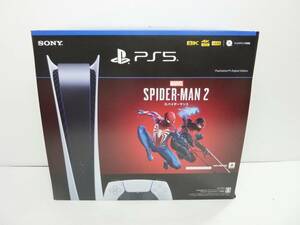 CV5407tb 美品 ほぼ未使用 PS5 プレイステーション5 本体 デジタル・エディション “Marvel's Spider-Man 2” 同梱版 CFIJ-10015