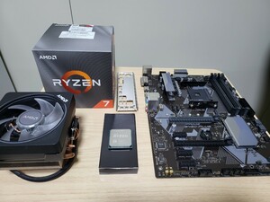 CPU AMD Ryzen 7 3700x マザーボード ASUS Prime Plus B450 CPU マザーボード ASUS ATX
