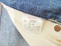 [12B-511-006-1] LEVIS リーバイス 37501 日本製復刻 501XX デニム パンツ ジーンズ ジーパン サイズW38_画像5