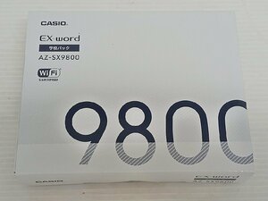 [B8A-511-010-1] CASIO カシオ EX-word 電子辞書 学校パック AZ-SX9800 動作確認済み 中古