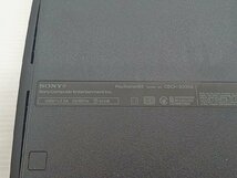 [B4B-511-013-1] SONY ソニー PlayStation3 プレイステーション3 PS3 CECH-2000A チャコールブラック 本体のみ 通電確認済み ジャンク_画像3