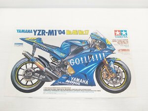 [B5A-511-260-1] YAMAHA ヤマハ YZR-M1'04 No.46/No.17 1/12スケール オートバイシリーズ ミニカー 未組立 中古