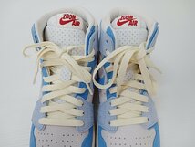 [16A-511-065-1] ◎美品 NIKE ナイキ WMNS AIR JORDAN 1 HIGH ZOOM DV1305-004 サイズ23.5㎝ 水色_画像4