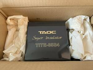 ■ TAOC タオック ハイカーボン鋳鉄 スーパーインシュレーター TITE-35S4【4個1組】新品未開封品 ■