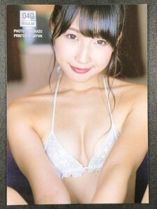 川崎 あや　ファースト　040　1st　水着 グラビア アイドル トレカ トレーディングカード