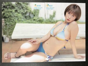 菜乃花　Vol.6　RG37・38　2枚セット　水着 グラビア アイドル トレカ トレーディングカード