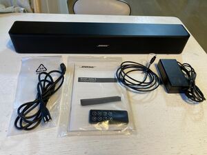 BOSE sols5 TV サウンドシステム　バー(中古品)リモコン新品