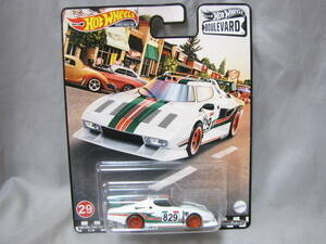 即決☆☆ランチア・ストラトス グループ 5 LANCIA STRATOS GROUP 5 ホットウィール Hot Wheels BOULEVARD GRM01送料220円〜 ホワイト 