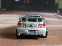 即決☆☆ルース NISSAN SKYLINE GT-R (BNR34)　スカイライン 　ワイルドスピード　FAST&FURIOUSホットウィール Hot Wheels_画像2