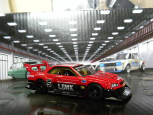 ☆☆ルース LB-ER34 スーパーシルエット スカイライン LBWK LBワークス NISSAN SKYLINE ホットウィール Hot Wheels　送料　220円～☆