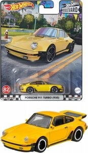 即決☆☆ポルシェ 911 ターボ (930) PORSCHE 911 TURBO ブールバード HKF34 　プレミアムモデル HOT WHEELS ホットウィール☆