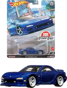 セール！即決☆☆'95 マツダ RX7 カーカルチャー ローニン・ラン メタルシャーシ、リアルライダー ホットウィール Hot Wheels 