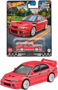 即決☆☆ブールバード - 三菱 ランサーエボリューション VI メタルシャーシ LANCER EVOLUTION　プレミアムモデル HOT WHEELS